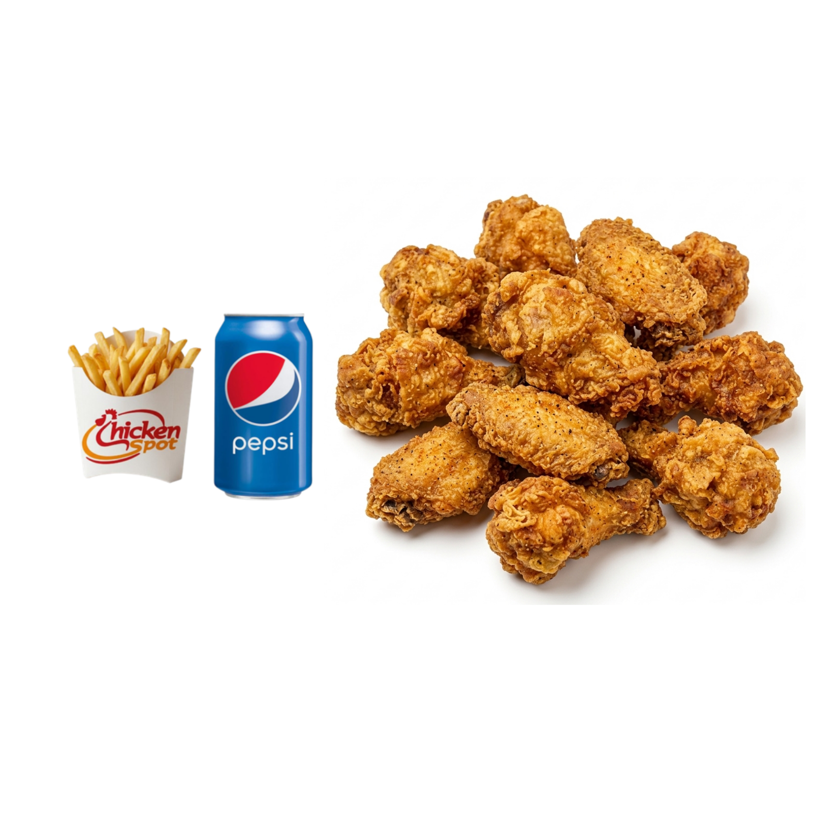 12 Pcs Spicy Wings